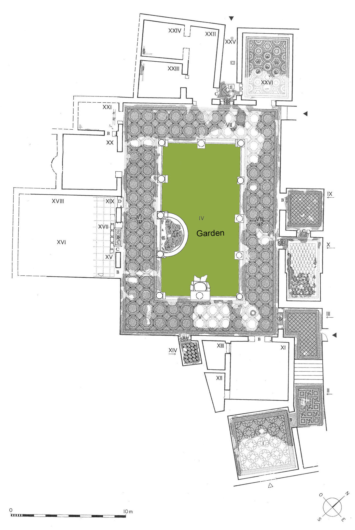 Plan of the House of Neptune