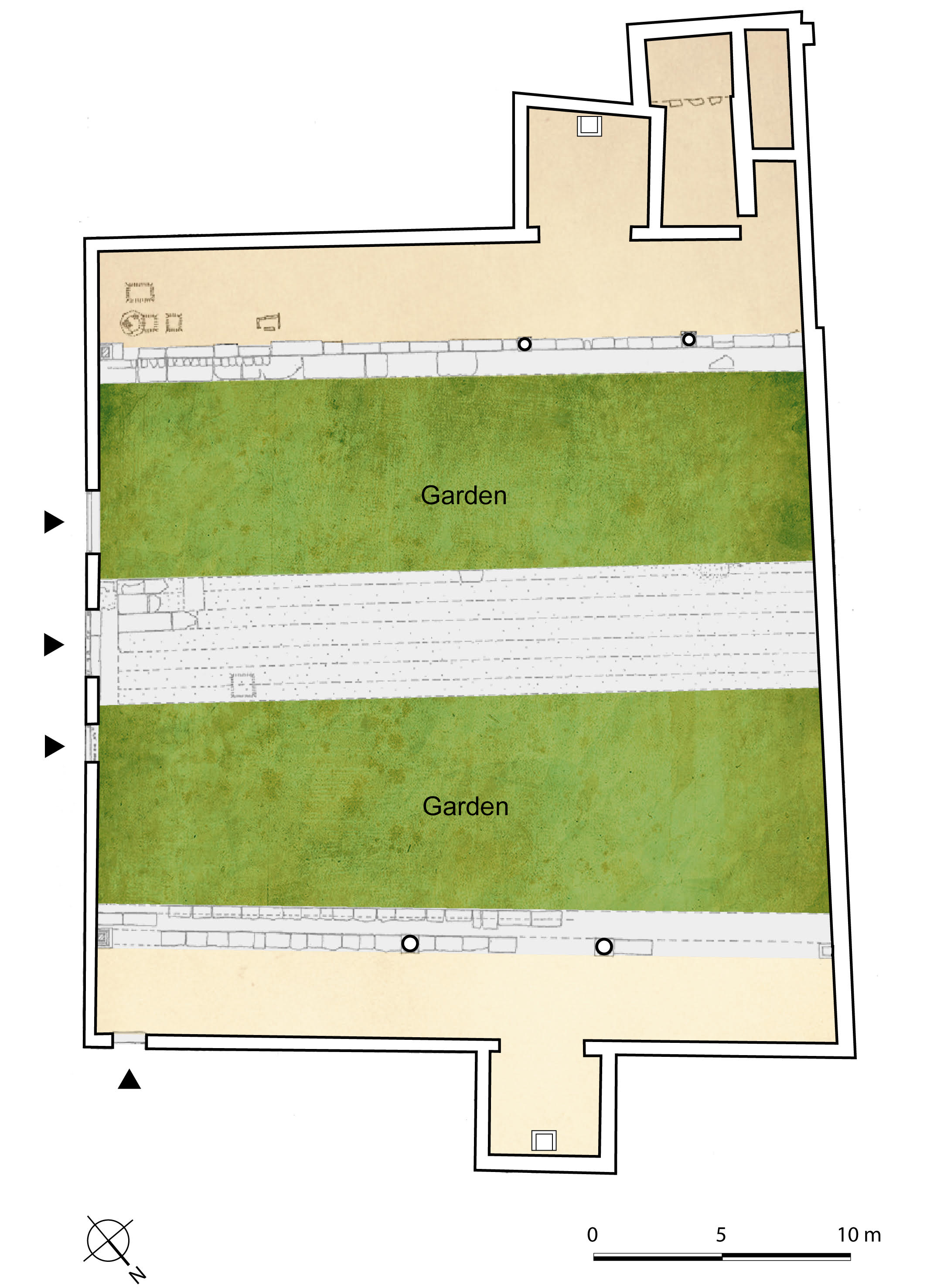 Plan of the Temple of Caelestis 