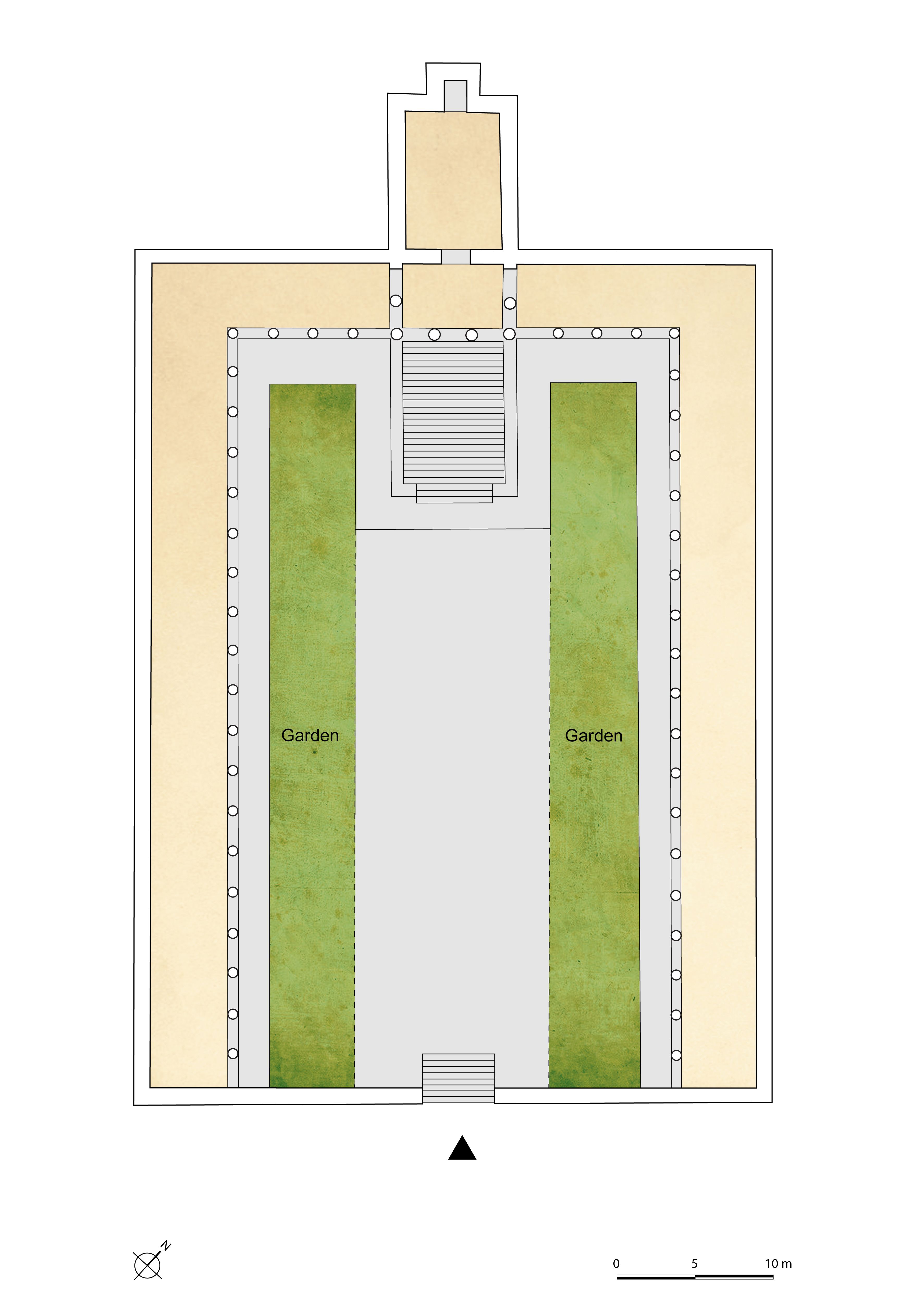 Plan of the sanctuary of Minerva 2