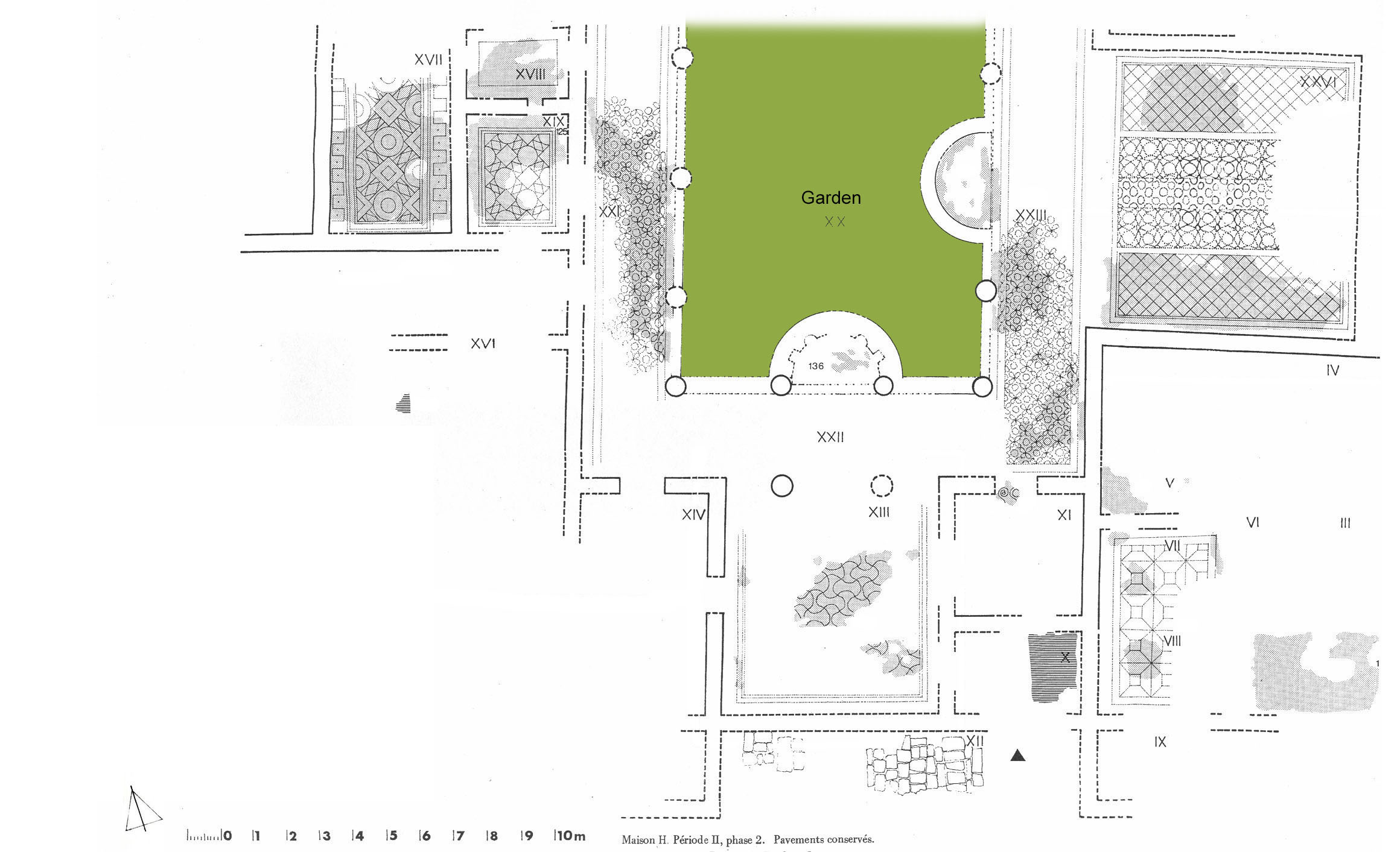 Fig.1: Plan of the House H