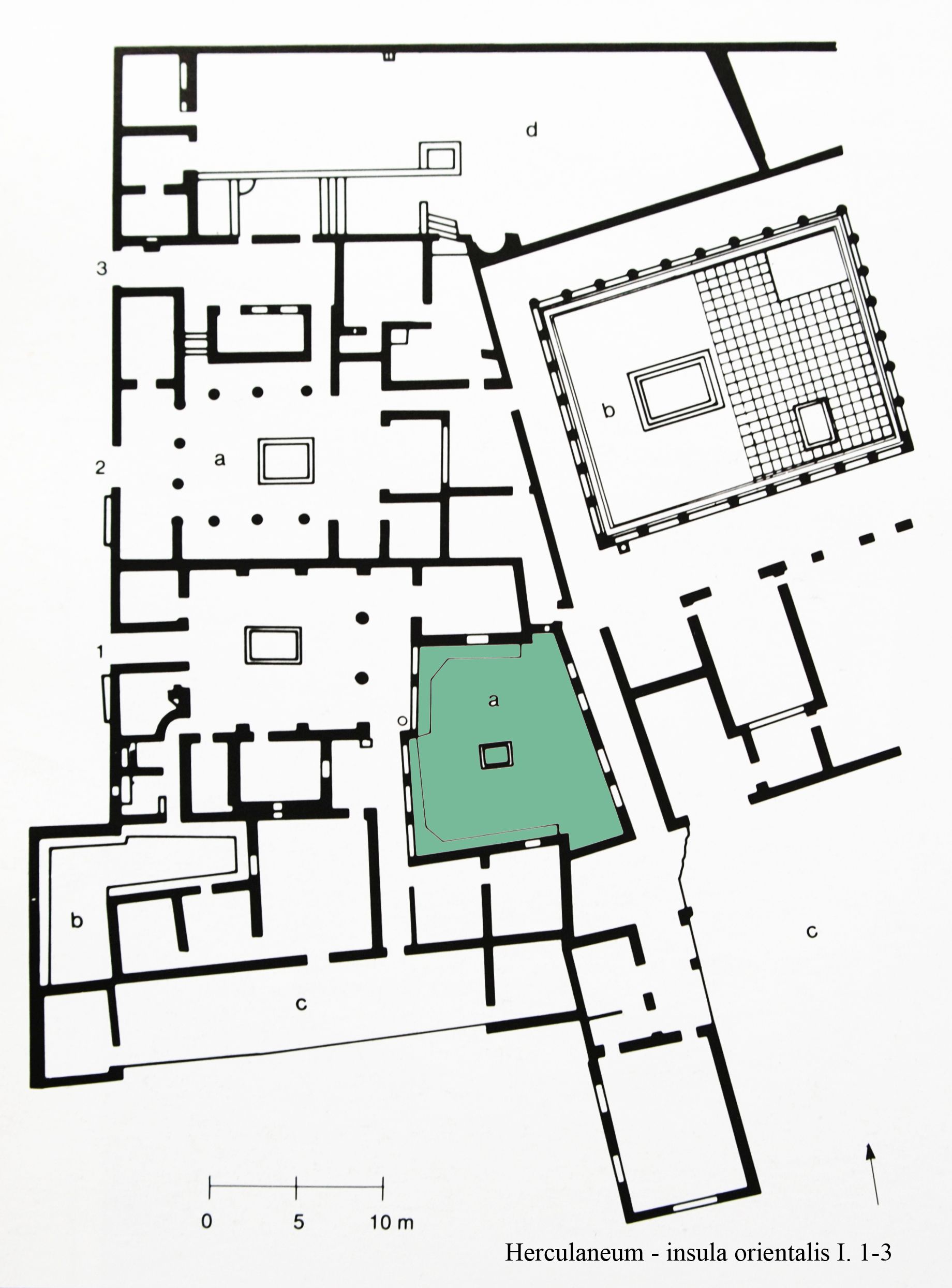 Plan of the new excavations of Herculaneum (Maiuri, Herculaneum)