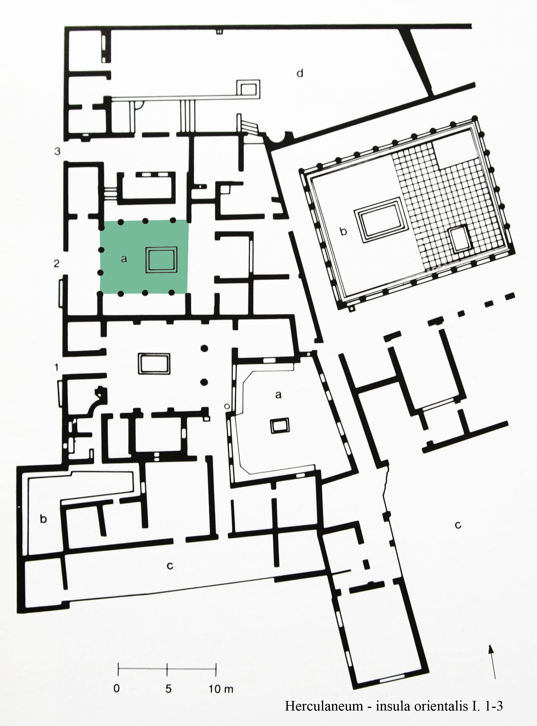 Herculaneum - insula orientalis I. 1-3-a