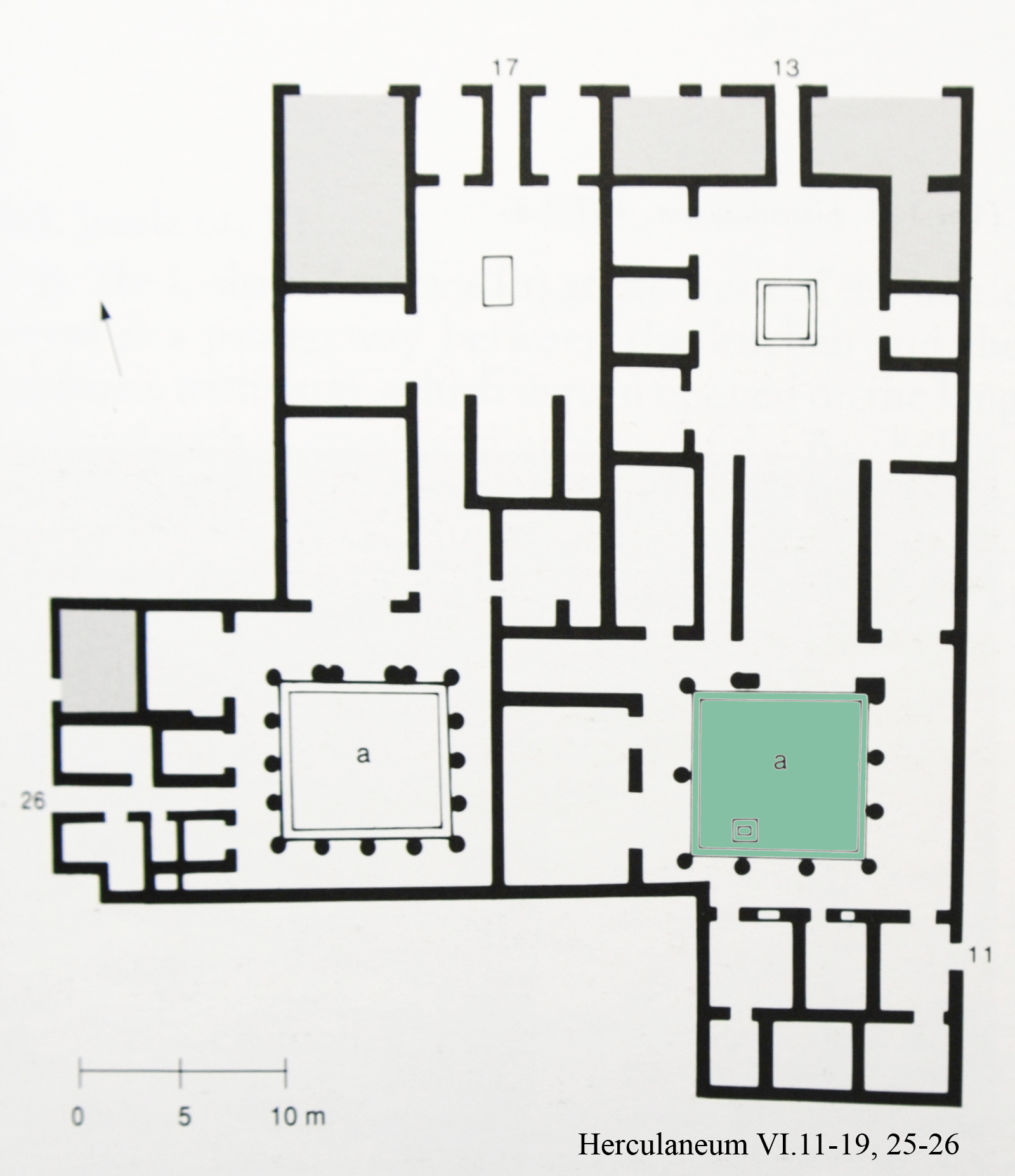 Herculaneum VI.11-19,25-26-Casa del Salone Nero