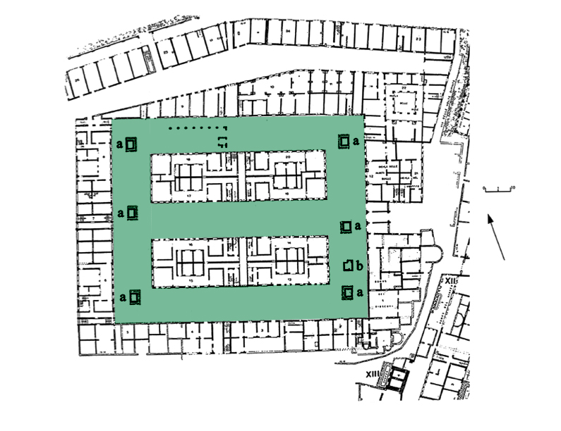 Plan of the Garden Houses