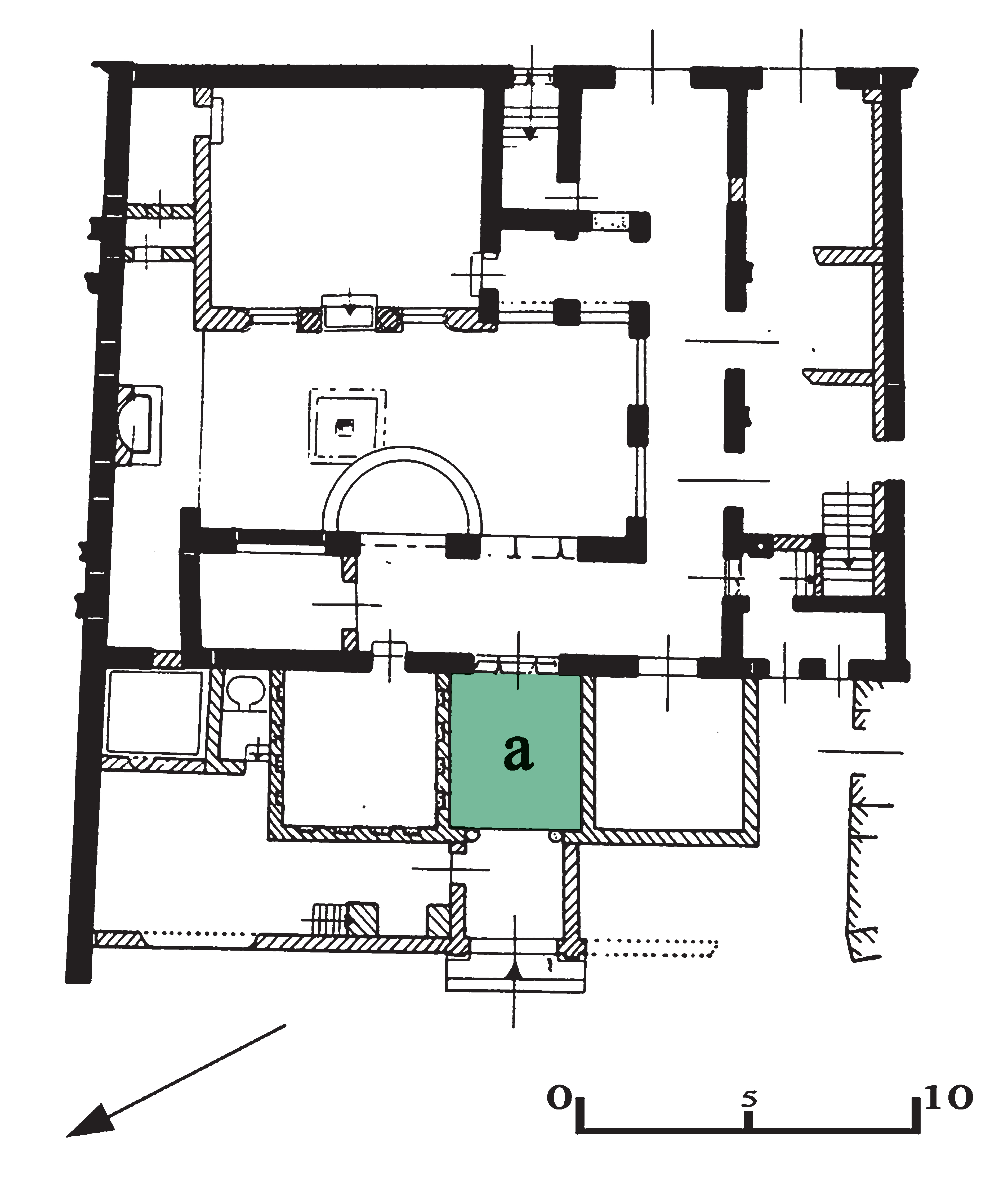 Plan of the Garden beneath the House of the Fishes