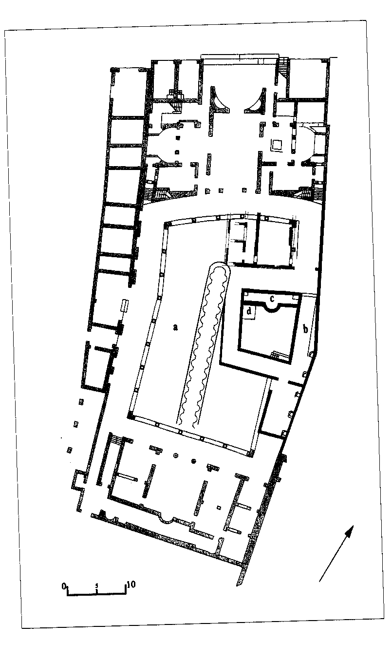 Plan of the Schola of the Trajan