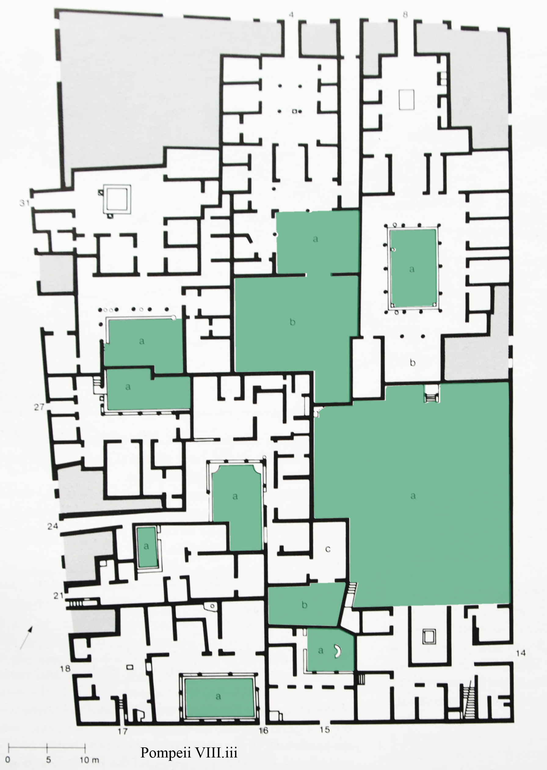 Plan of Region VIII Insula III