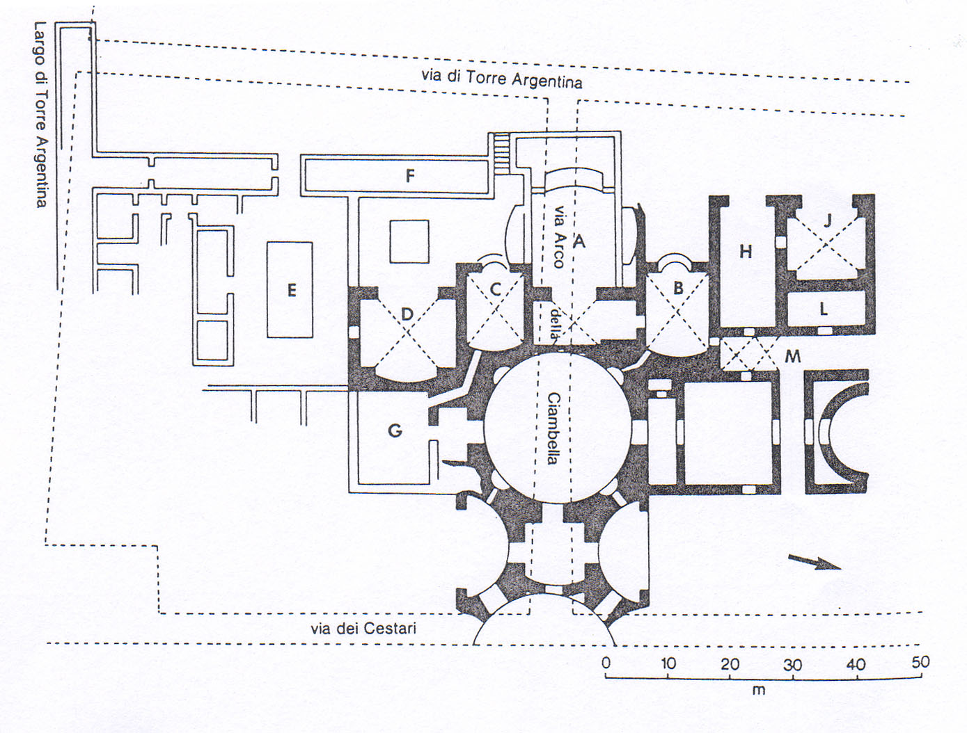 Base Plan of the Thermae Agrippae