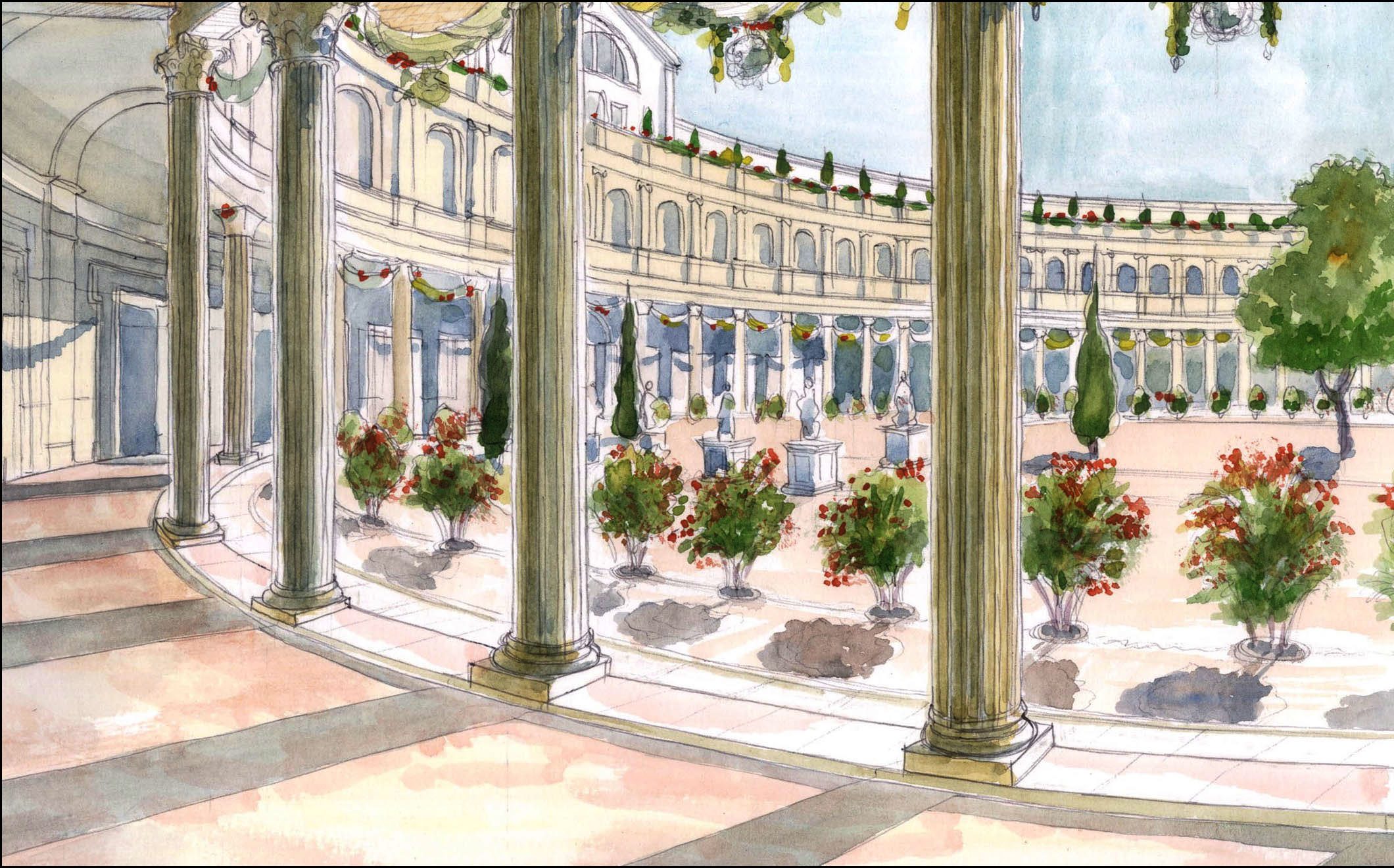 Reconstruction of the Flavian Palace