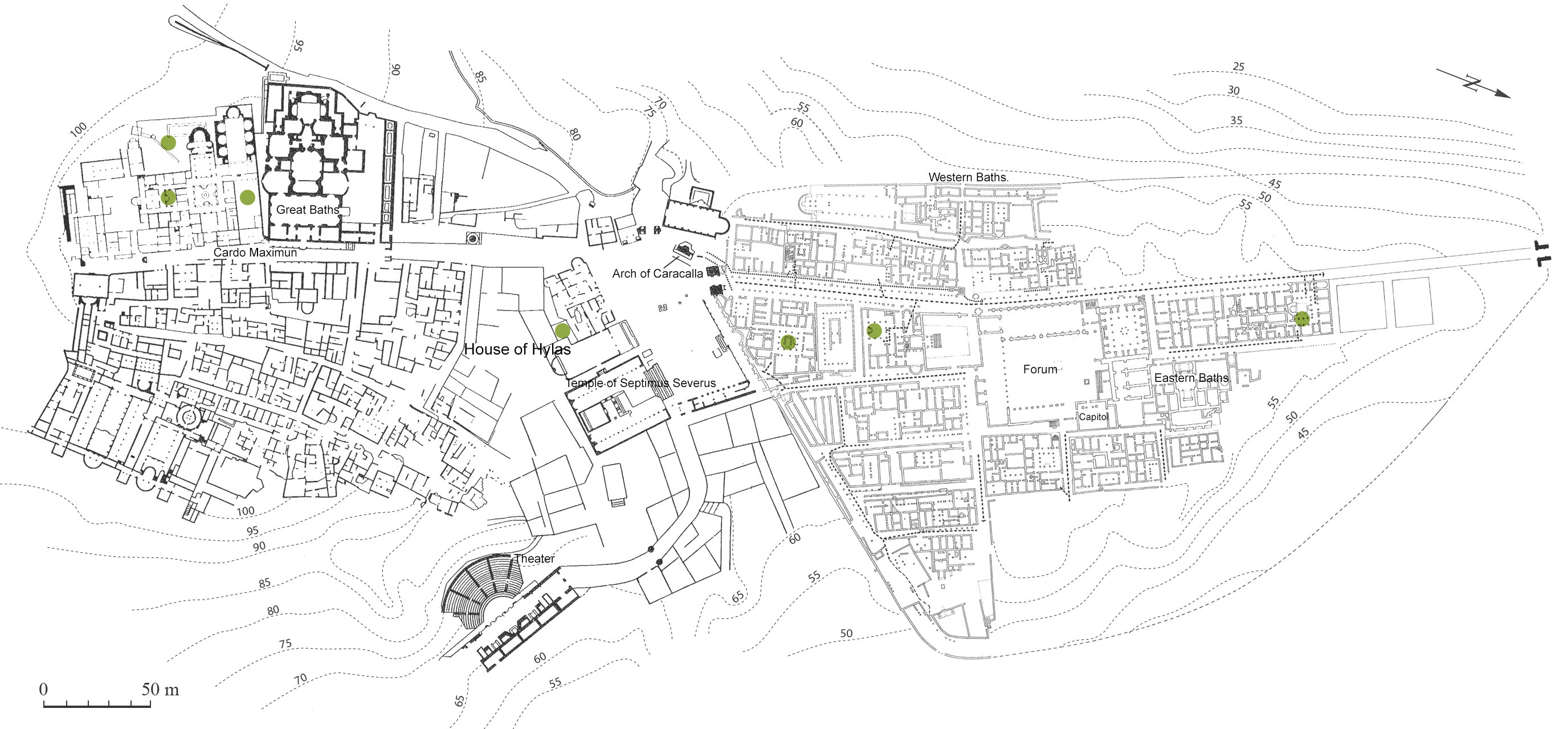 Plan of Cuicul.