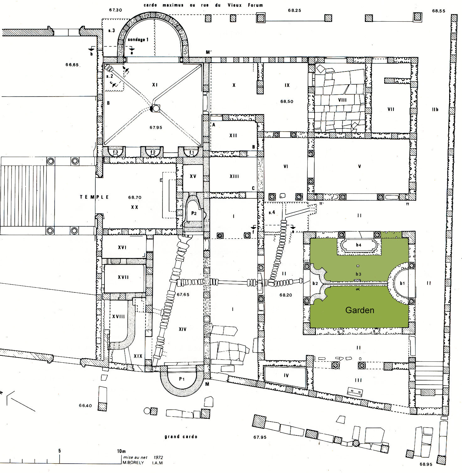 Plan of the House of Asinus Nica.